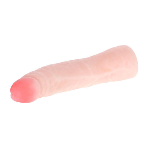 BAILE - DILDO SILICONA TACTO PIEL REALISTICO 19 CM COLOR CAJA ALEATORIO