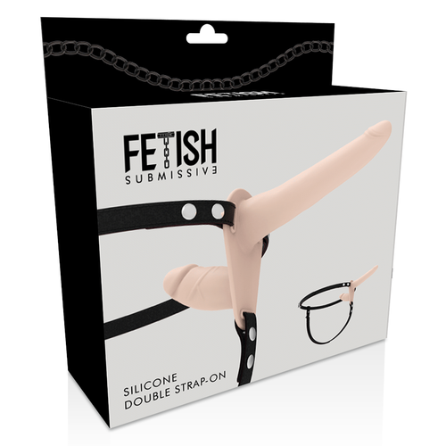 FETISH SUBMISSIVE HARNESS - DOBLE PENETRACIN FLESH