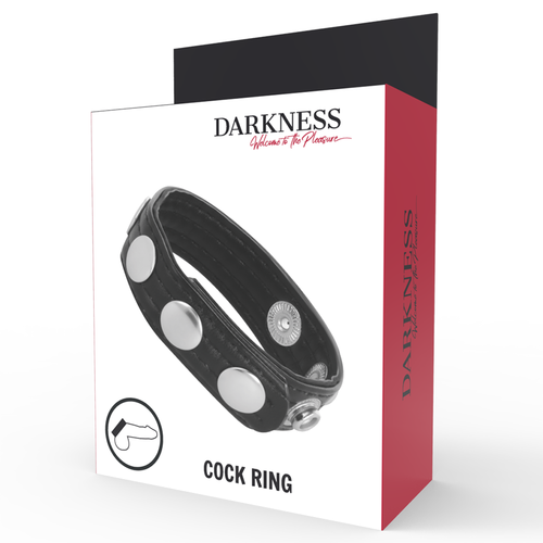 DARKNESS - LEATHER ANILLO ERECCIN