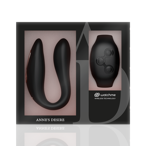 ANNE''S DESIRE - DUAL PLEASURE TECNOLOGA WATCHME NEGRO