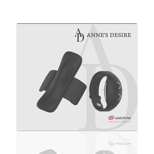 ANNE''S DESIRE PANTY PLEASURE TECNOLOGA WATCHME NEGRO